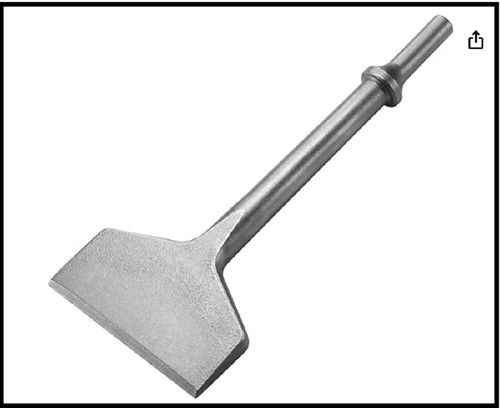 Air hammer chisel - chisel, bits