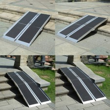 Portable folding wheelchair - folding,