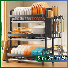 3 Tier Dish Drainer Rack with