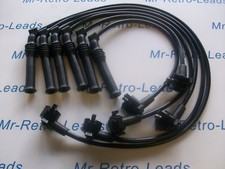 BLACK 8MM PERFORMANCE IGNITION LEADS FOR THE COSWORTH SCORPIO 2.9 24V V6 QUALITY
