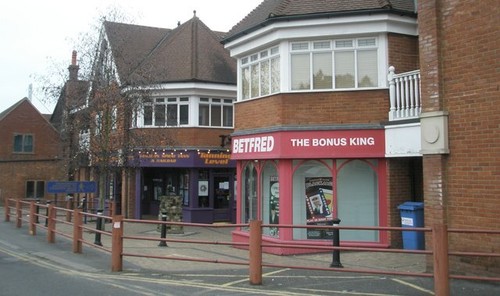 Photo 6x4 betting shop - shop, in