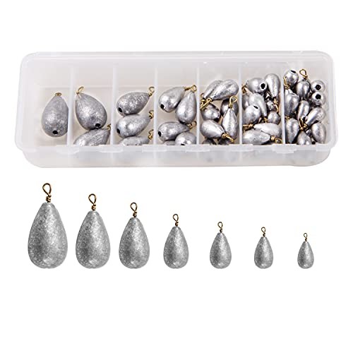 54pcs bass casting sinker - bass,