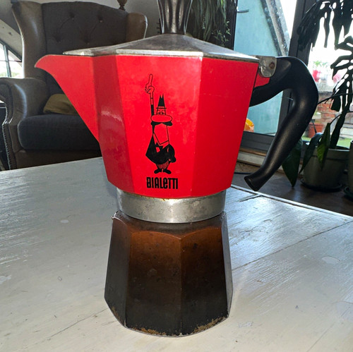Bialetti moka red - bialetti,
