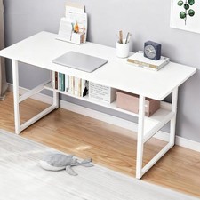 Computer Desk Laptop Pc Study Table Furniture Shelf Workstation Home Office Desk
