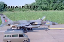 Original Aircraft slide RAF XZ369 Sepecat Jaguar GR3A Florennes 1979  #2076