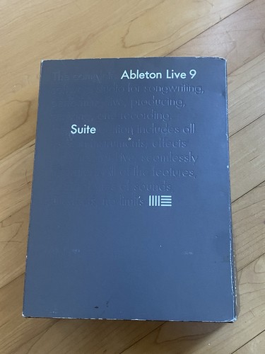 Ableton live suite complete - 9,
