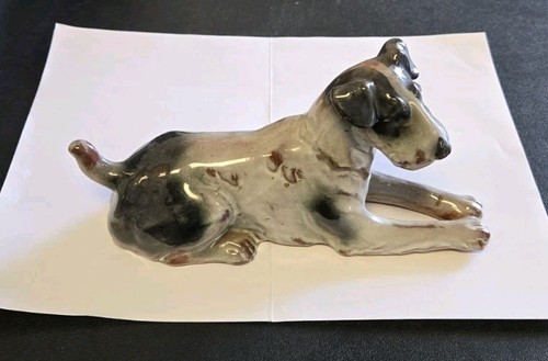 Vntg goebel airedale wired - vntg,