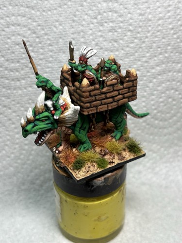 15mm well painted lizardman - well,