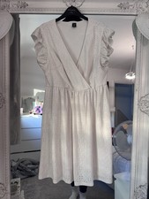 Woman’s White Summer Dress