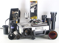 SAVILLE Pro Slide Alc Rotary Slide Projector w/ 10 x Lenses Accessories - EHB