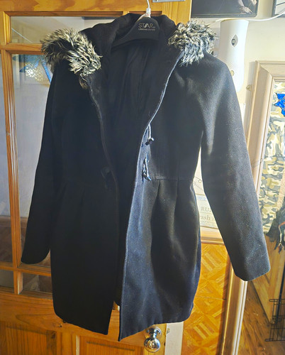 Select black wool - black,