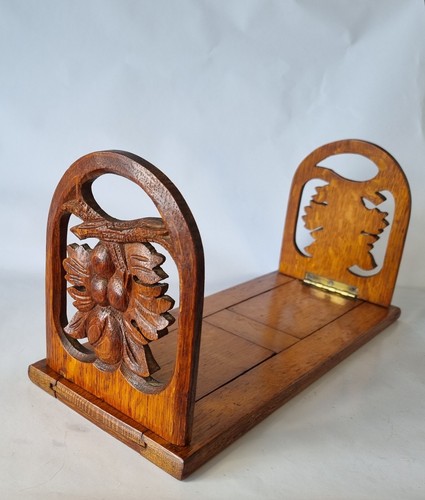 Antique victorian oak book - victorian,