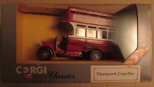 CORGI CLASSICS DIE-CAST THORNYCROFT 'J' TYPE BUS "NATIONAL MOTOR MUSEUM" C858/1