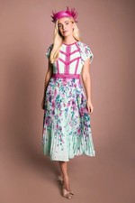 Coast Sage Fit & Flare Dress