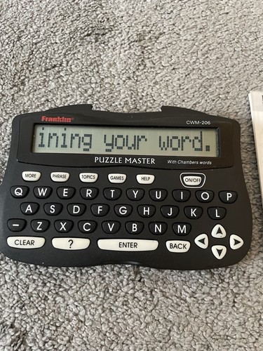 Franklin electronic pocket - franklin,