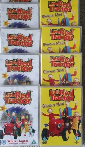 Little red tractor dvd - red,