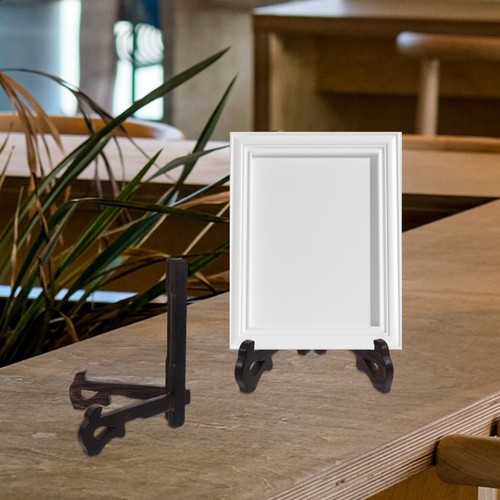 Plate display stand wooden - plate,
