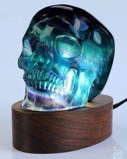 5.1" Fluorite Hand Carved