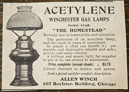 Allen winch winchester gas - allen,