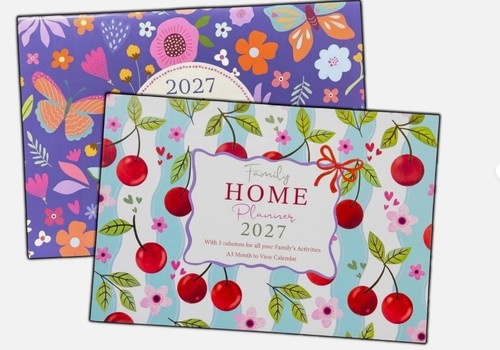 2027 family calendar folded - 2027, a3