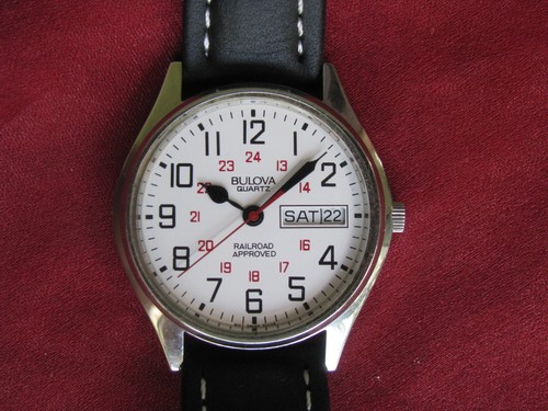 Vintage bulova railroad - bulova,