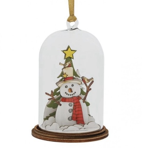 Kloche snowman hanging glass - kloche,