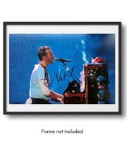 Chris Martin Hand Signed