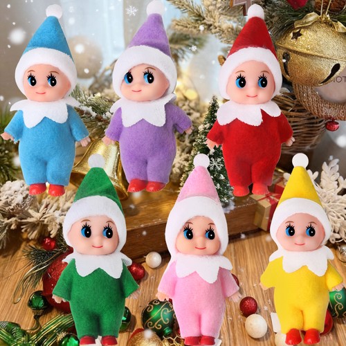 6pcs christmas elf doll - doll, on