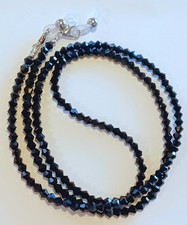 EYEGLASS CHAIN 27" JET BLACK