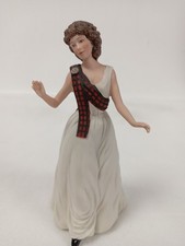 Wedgwood The Costume Collection Scotland Figurine Fine Porcelain 7" Tall