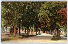 Main Street, Centerville, Massachusetts (1910) - Antique Postcard