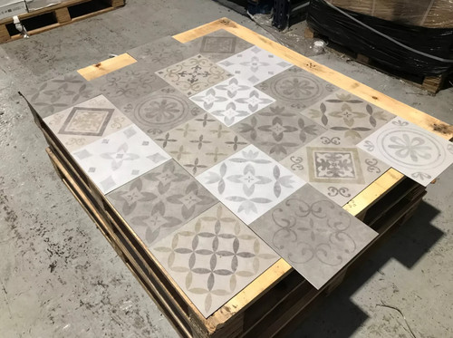 Victorian pattern floor - victorian, tiles