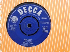 BILLY FURY " JEALOUSY " Or. UK