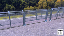 Chain Link Fence Kit Unpainted