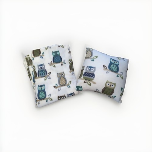Plush owl blanket - 76", and