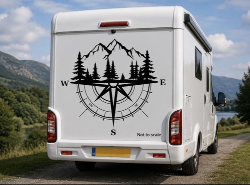 Compass vinyl decal - 1,