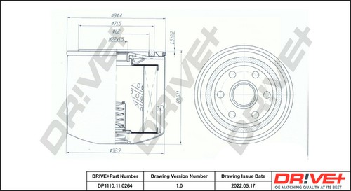 Dp1110 11 0264 oil - dr!ve+, dp1110.11.0264