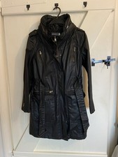 Mint Velvet Women’s Waxed Jacket Coat Excellent Condition Size 12