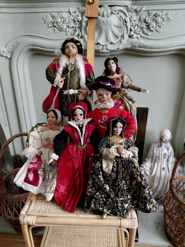 Collection dolls henry 8th - dolls,