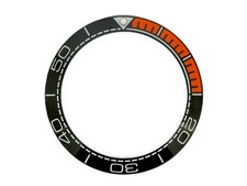 Watch Bezel Insert For OMEGA Seamaster 600M Planet Ocean 45.5mm Ceramic Black