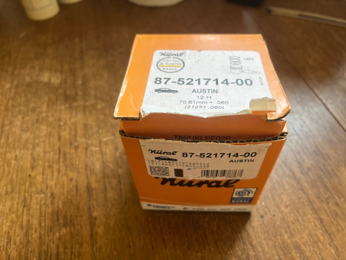 1275cc series 60 piston - series, +60
