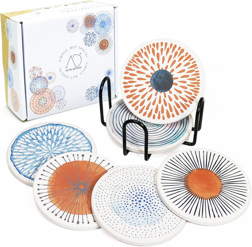 Set coasters for - 6,