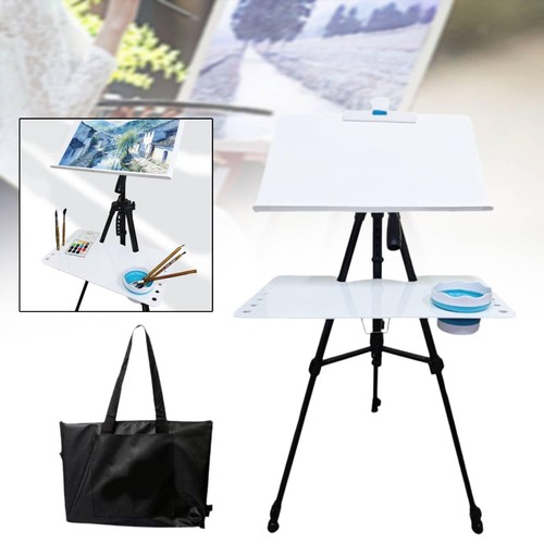 Metal easel and drawing - metal,