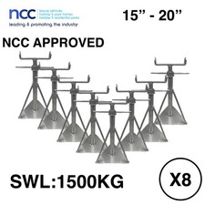 Static Caravan Axle Stands