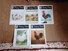 Vintage Fancy Fowl Magazines ..X 5. 1983, 1987, 1991 & 1994.