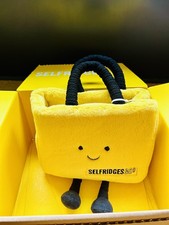Jellycat X Selfridges Exclusive Yellow Bag Plush | BNWT ✅ | Selfridges 
