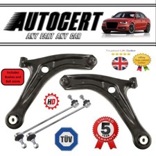FORD KA+ 2016on - FRONT CONTROL ARMS WISHBONES PAIR WITH LINK BARS L&R