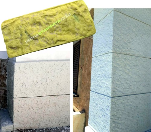 Vertical concrete stamp - vertical,