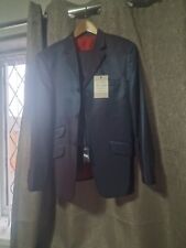  Two Tone 2 Piece Suit Mod Style Red And Blue Tone