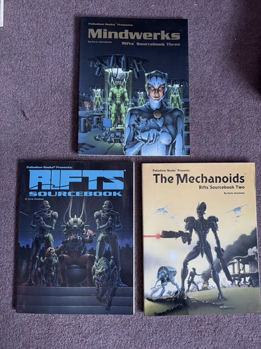 Palladium books rifts - books,